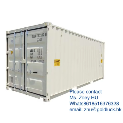 1 Way 1 Trip New 20/40 Foot Length ISO Standard Double Door High Cube Shipping Container Ningbo Shanghai Conex