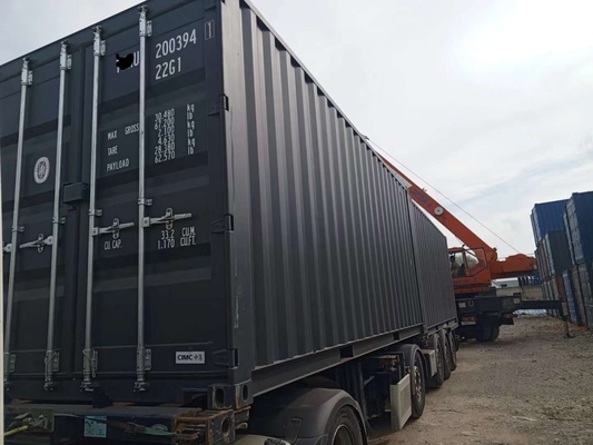 1 Way 1 Trip New 20/40 Foot Length ISO Standard Double Door High Cube Shipping Container Ningbo Shanghai Conex