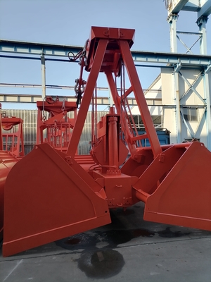 Heavy-Duty Mechanic Remote Control Bulk Cargo Grab Bucket for Efficient Material Handling