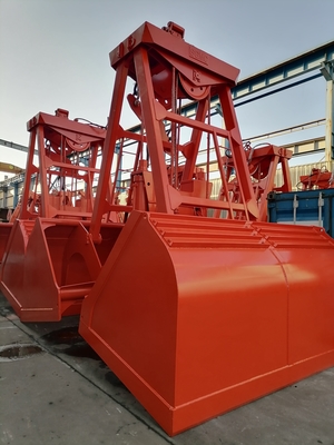 Heavy-Duty Mechanic Remote Control Bulk Cargo Grab Bucket for Efficient Material Handling