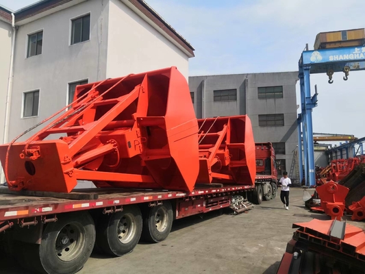 Heavy-Duty Mechanic Remote Control Bulk Cargo Grab Bucket for Efficient Material Handling
