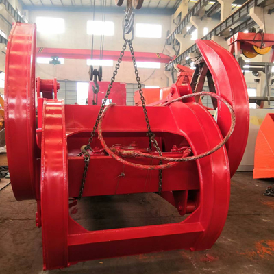 Heavy Duty Mechanic Remote Control Bulk Cargo Orange Peel Grab Excavator Hydraulic Rotating Timber Grab Log Grab Forestry Grab