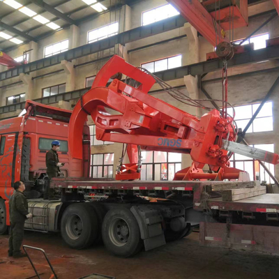 Heavy Duty Mechanic Remote Control Bulk Cargo Orange Peel Grab Excavator Hydraulic Rotating Timber Grab Log Grab Forestry Grab