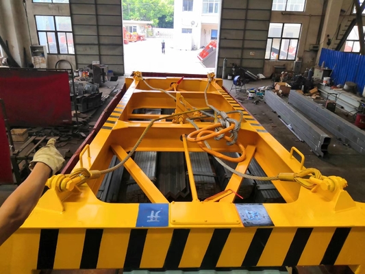 Heavy Duty Lifting Frame for ISO Containers Semi-automatic Container Spreader 20ft 40ft ISO Lifting Frame