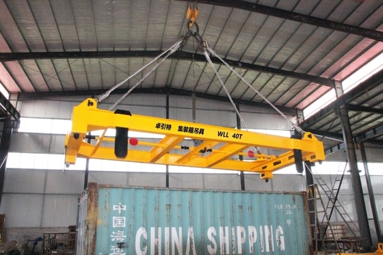 Heavy Duty Lifting Frame for ISO Containers Semi-automatic Container Spreader 20ft 40ft ISO Lifting Frame