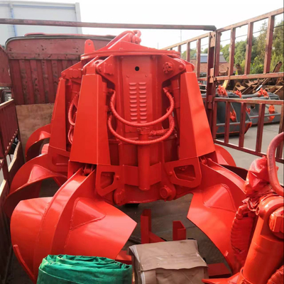 Electro Hydraulic Clamshell Grabs Bulk Cargo Grab Bucket