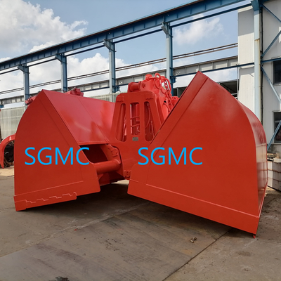 Electro Hydraulic Clamshell Grabs Bulk Cargo Grab Bucket