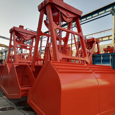 25T Clamshell Single Rope Wireless Remote Control Grab Bucket for Bulk Cargo for Crane