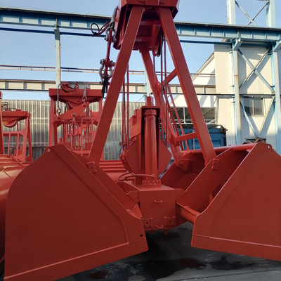 25T Clamshell Single Rope Wireless Remote Control Grab Bucket for Bulk Cargo for Crane